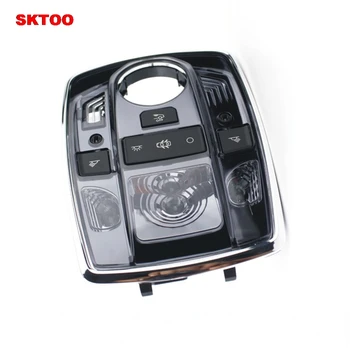

SKTOO For Peugeot 508 front dome light control panel LED front reading light car interior ceiling light