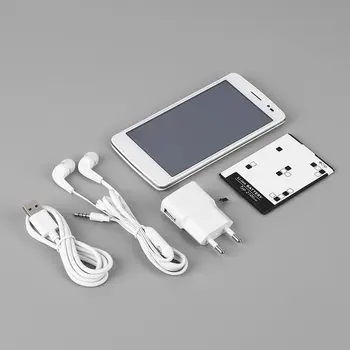 

New TS6 5.0 Inch Android 4.4 Smart Phone Quad Core Dual SIM Dual Standby 512MB+4GB 2.0MP Camera QHD 960 2100mAh Mobile Phone
