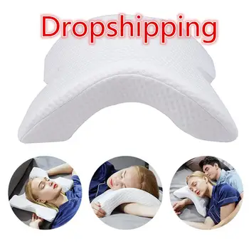 

Memory Foam Bedding Pillow Neck Protection Slow Rebound Memory Anti-pressure Hand Health Neck Couple For Pregnant Women Kids Mom