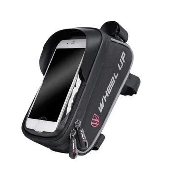

0 Bicycle Cell Phone Bag Bike Phone Mount Bag Watertight Touch Screen Riding Bag For IPhone 11 X Plus XS Max Up To 6.0 Inches