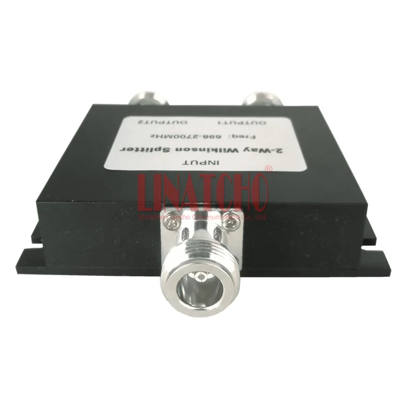 698-2700MHz GSM 4G LTE W-CDMA FDD Mobile Signal Repeater Antennas Wilkinson Splitter 2 Way