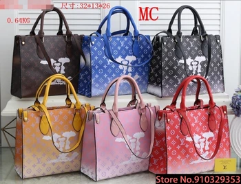 

Luxury Louis Vuitton LV- Leather Handbags Women Bags Designer Brand Women's Shoulder Bags Large Capacity Ladies Hand Bags L478