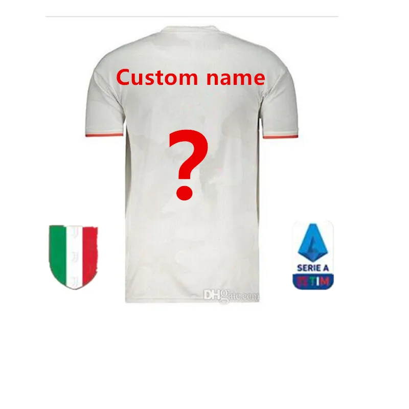 juffon soccer jersey BUFFON Dybala DE LIGT Ramsey Emre Can Ronaldo Mandzukic Kean Футбольная Футболка 19/20 juve - Цвет: shirt23