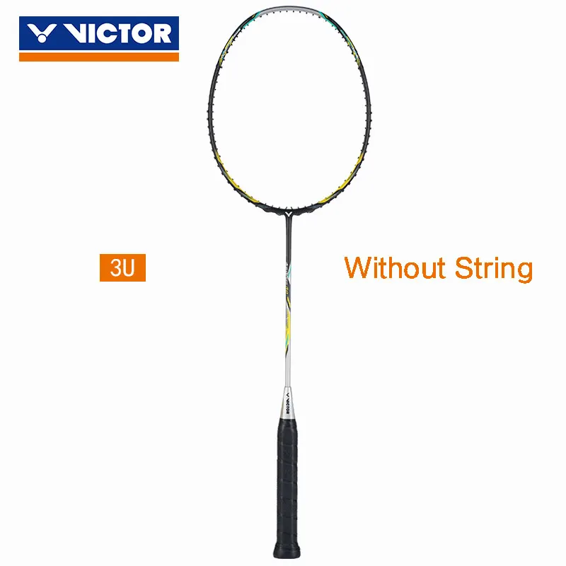 3U without string VICTOR оригинальная ракетка для бадминтона AuraSpeed серии all carbon high-фунтов attack& defense профессиональная ракетка высокого качества ARS50 - Цвет: 3U without string