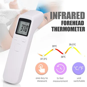 

Temperature Gun Pyrometer Handheld Backlight Infrared Thermometer Laser Data Retention Function for Hot Water Pipe Portable