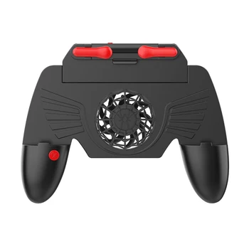 

Portable Game Controller Lightweight Game Playing Elements Trigger Fire Button Gamepad with Cooling Fan for PUBG Mobile