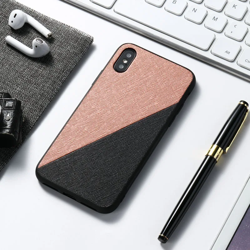 B02B01 Gold Black Роскошный противоударный тканевый чехол s для huawei P30 Lite P20 Pro P10 Plus, чехол, тканевая текстура для huawei Honor 8X MAX V10 V20 - Цвет: B02B01 Gold Black