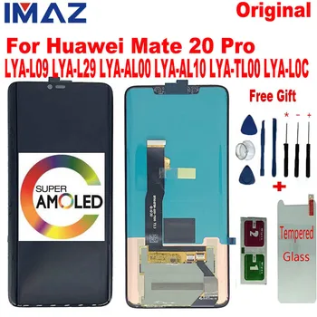 

IMAZ Original 6.39'' LCD with frame + fingerprint Replacement for Huawei Mate 20 Pro LYA-L29 LCD Touch Screen Digitizer Assembly