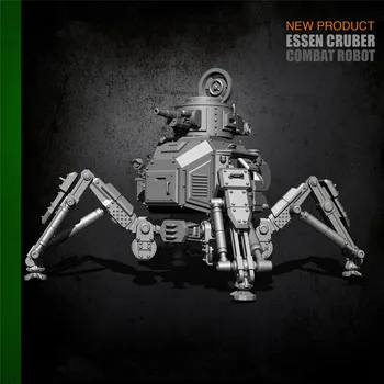 

1/35 Invading Mecha Tank Combat Robot Resin Figure Kit Colorless Assembly Model Tank Kit Resin Self-Assembled Toys WW-1835