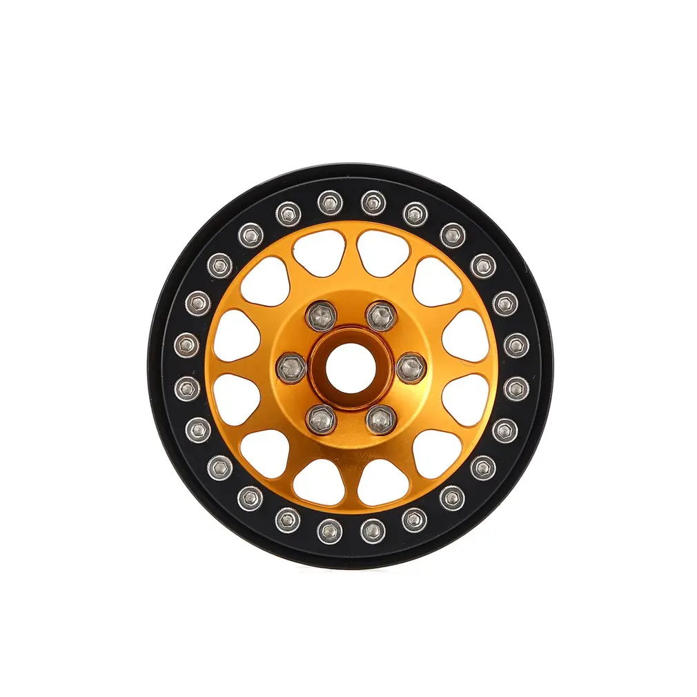 4 шт. 1,9 металлический ободок колеса Beadlock для 1:10 RC Crawler Traxxas Hsp Redcat Rc4wd Tamiya Axial Scx10 D90 Hpi аксессуары для шин