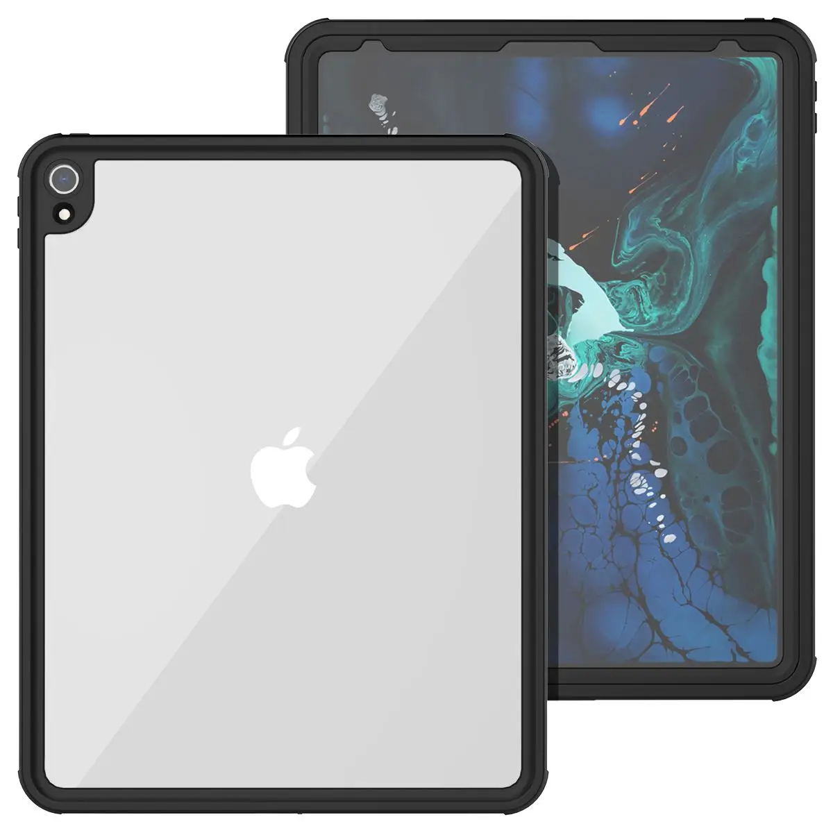 

For iPad Pro 12.9 2018 Tablet Case IP68 Waterproof Shockproof 360 Degree Protective Cover For iPad Pro 12.9 2018 Case Underwater