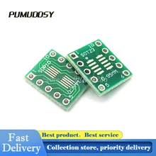 20 pces sot23 sop10 msop10 umax sop23 para dip10 pinboard smd para dip adaptador placa 0.5mm/0.95mm a 2.54mm dip pino pcb placa converter