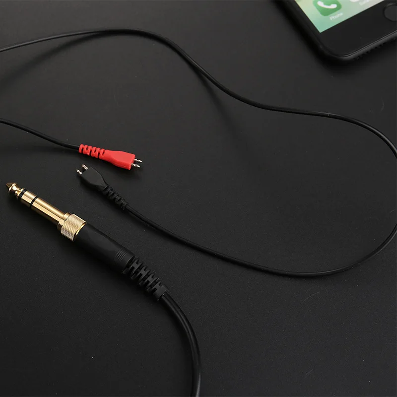 Upgraded Spring Headphone Replacement Cable for Sennheiser HD25 HD560 HD540 HD430 HD250 Headset Cable Cords Aux Cables