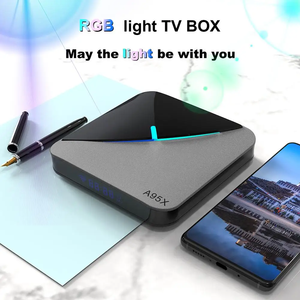 Android 9,0 4G 64G tv BOX 8K Youtube Google Assistant 3D видео ТВ приемник Wifi телевизионная коробка с Bluetooth Play Store телеприставка