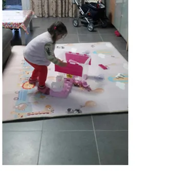 

Double-sided Non-slip Crawling Mat Developing Mat for baby Game Pad Puzzle Children's Mat Carpet Living Room Mat 1CM Thickness