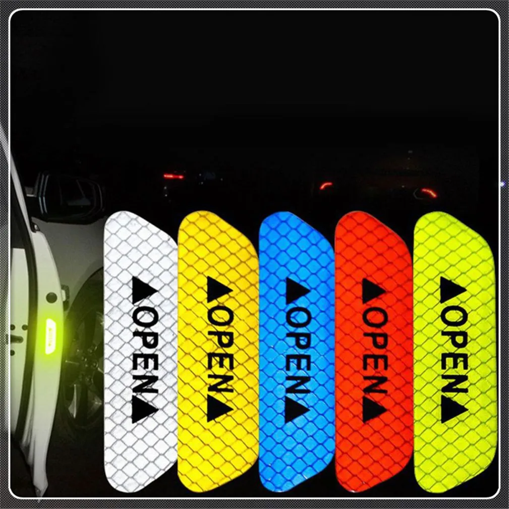 Автомобильные аксессуары 4 шт./компл. наклейки на наружные двери сделай сам для