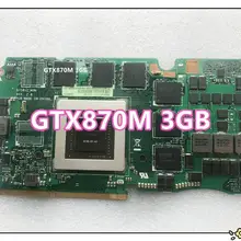 N15E-GT-A2 G750JZ GTX870M GTX 870M 3GB VGA дисплей видеокарта для Asus ROG G750J G750Js 60NB0180-VG1040