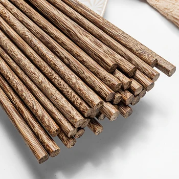 

Promotion 10 Pairs of Household Chopstick Natural Loaded Wood Without Paint Waxing Japanese-style Hotel Household Chopsticks