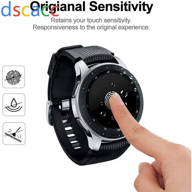 Dscacc 9H HD защитная пленка из закаленного стекла для samsung Galaxy Watch 42 мм 46 мм прозрачная защитная пленка для экрана 100 шт
