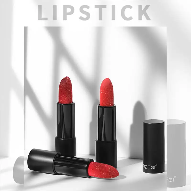 

9 Color Nude Lips Makeup Lipstick Lip Gloss Long Lasting Moisture Cosmetic Lipstick Sexy Red Lip Matte Lipstick Waterproof TSLM2