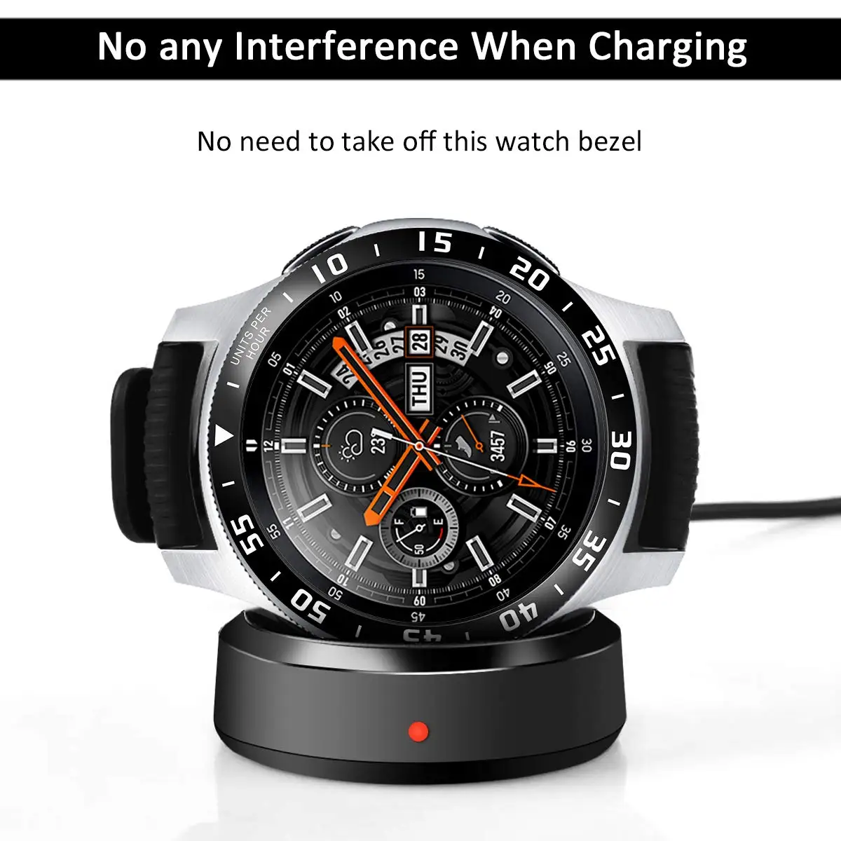 Стильный металлический ободок для samsung Galaxy Watch 46 мм, браслет с защитой от царапин, защитный чехол для Galaxy Watch 46 мм