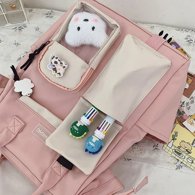 Kawaii Preppy Bear Backpack 6