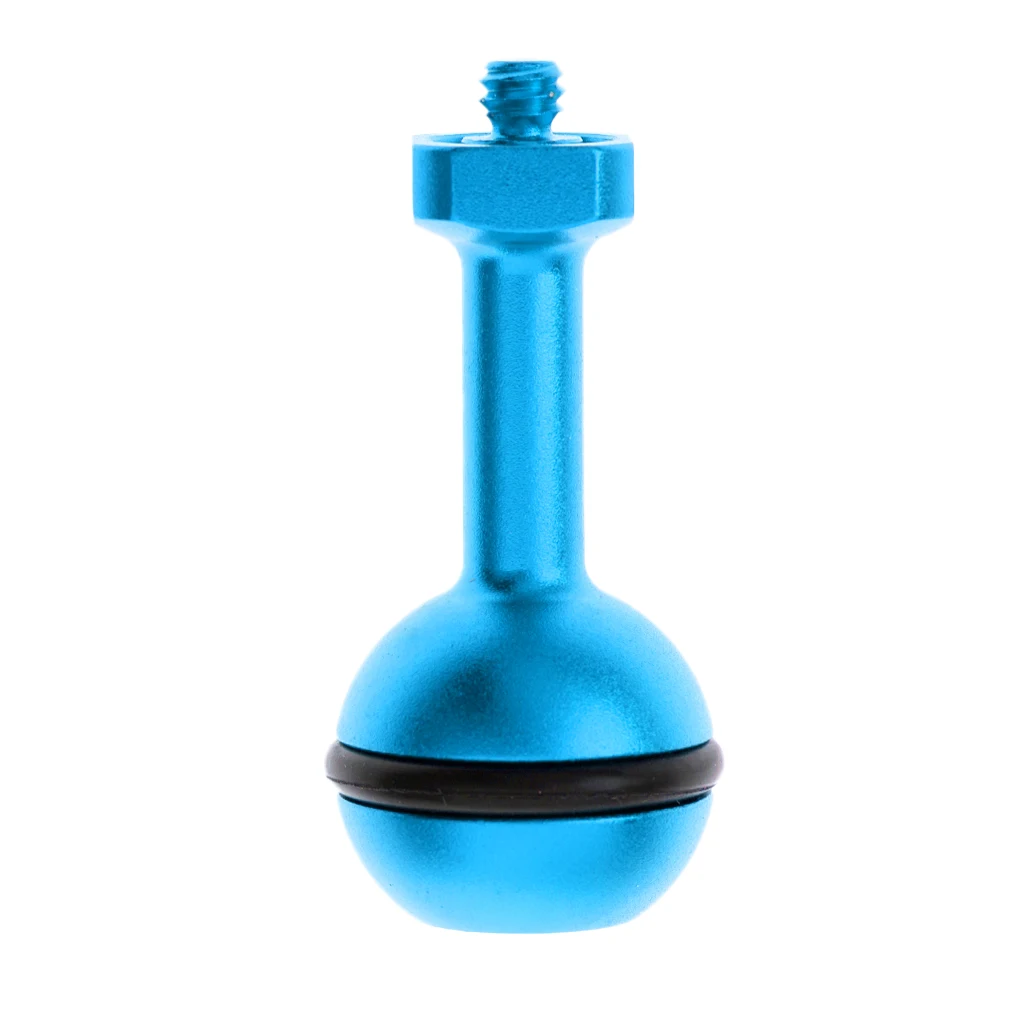 Lightweight Durable Aluminum Alloy Ball Base for Underwater Diving Photography Camera/ Video Housing Light Arm 