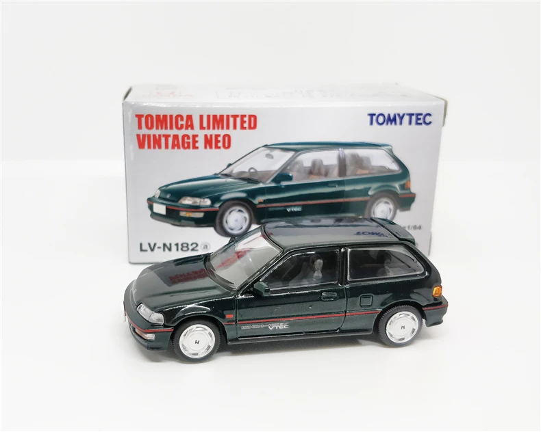 TOMYTEC тлв 1: 64 Honda Civic SiRII Винтаж NEO литья под давлением модель автомобиля