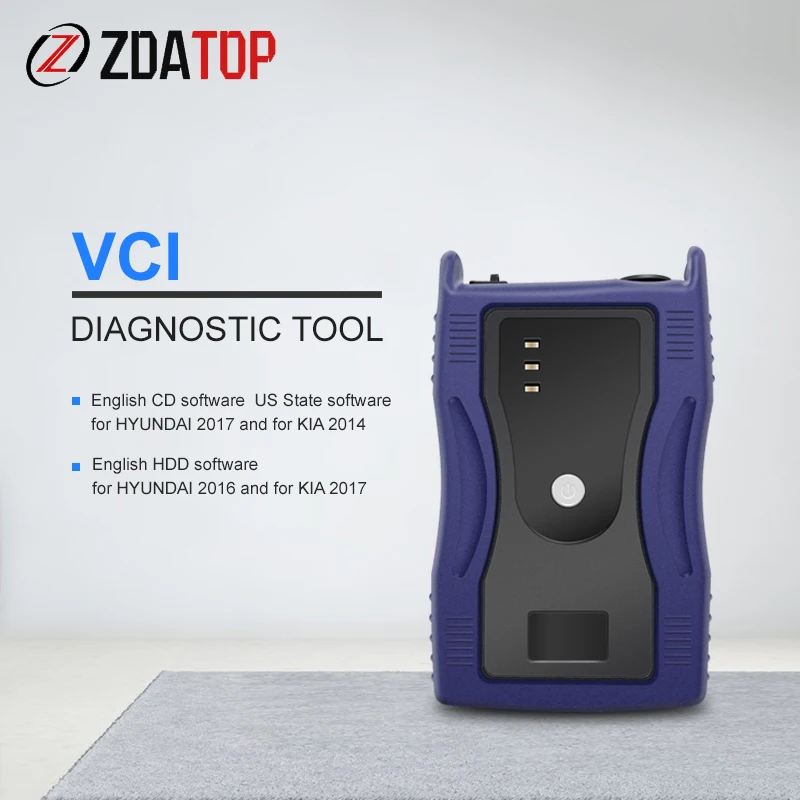 Диагностический инструмент VCI для Kia ForHyunda i OBDII диагностическое программное