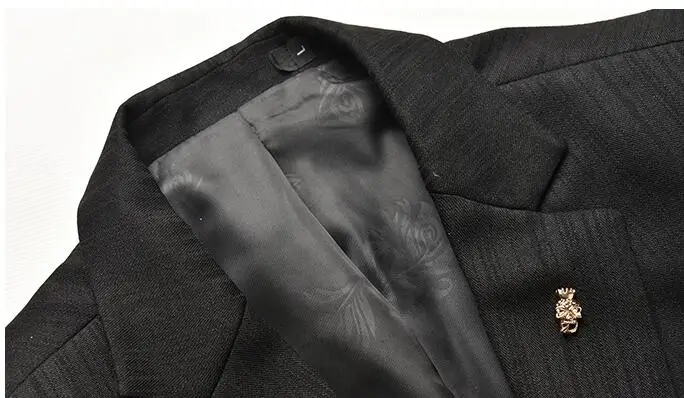 Деловые повседневные мужские пиджаки Блейзер сезон весна осень masculino slim fit casaco jaqueta masculina пальто Мужская куртка