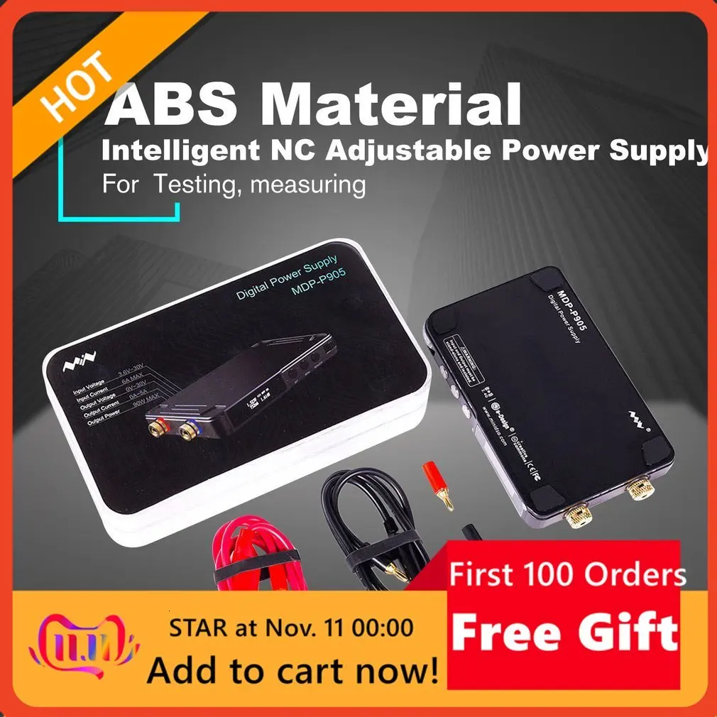 

DC 3.6V-30V Mini Digital Power Supply System Programmable Linear DC Power Module Lab Power Supply MDP-P905 MDP-M01