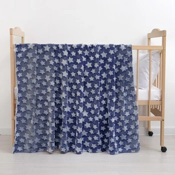 

Plaid "Starfall" color blue 130 × 160 cm, square. 210 g / m², p / e 100%