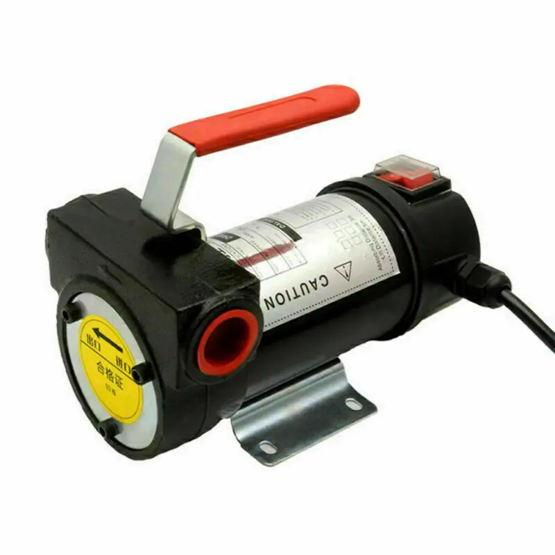 DC 12V 24V AC 220V 45L/Min Мощный Масляный дизельный керосин насос для передачи топлива удобный нормальный-обратный насос для масла и воды
