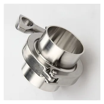 

Coupling with 2* 25mm 1" OD Sanitary Weld Ferrule + 1*Tri Clamp + 1*PTFE Gasket Stainless Steel SS304 Sanitary