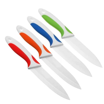 

3/4/5 Inch White Colorful Handle Ceramic Paring Kitchen Knives Cooking Tool Ceramic Knife 2020 High Quality New