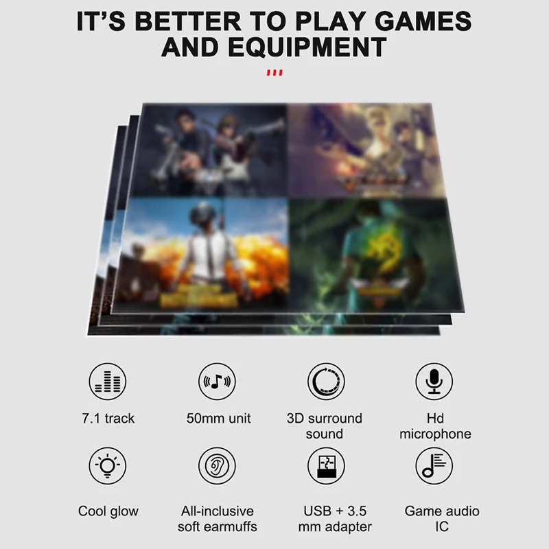 Игровая гарнитура планшет геймер наушники для PS4 наушники Игровые наушники с микрофоном один ноутбук планшет геймер люминесцентные