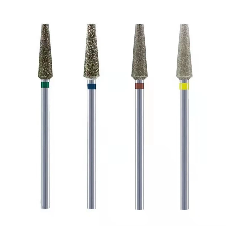 Description Picture 2 of itemDiamond Milling Cutters For Manicure Carbide Trapezoid Nail Drill Bits Equipment Tools