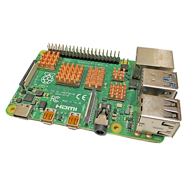 5 шт. 4 радиатор для Raspberry Pi 4B | Компьютеры и офис