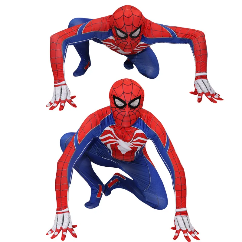 3D Digital Printing Spider-Man New Era Peter Parker Cosplay One-piece Tights Cosplay Costume