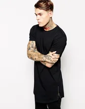 2020 MRMT Mens Zipper Long T Shirt Black Men s Cotton T Shirts Tee Tops Man