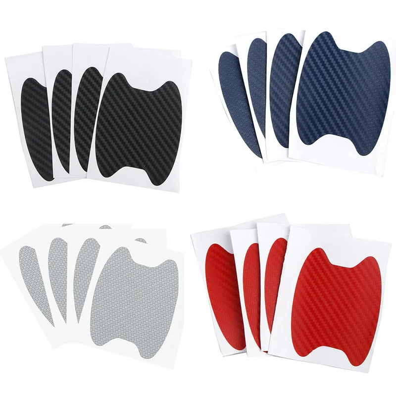 4 шт. Защитная Наклейка на дверную чашу автомобиля|Наклейки автомобиль| |