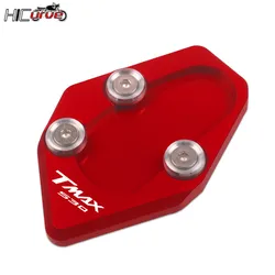 Motorcycle Kickstand Support Plate Extension Pad Enlarge (Red)