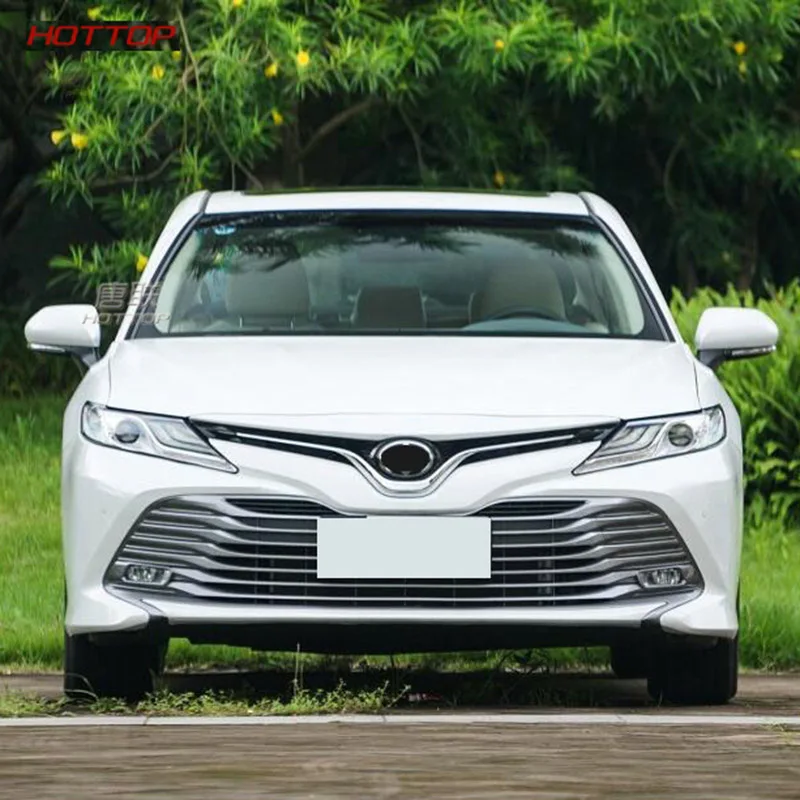 Полный комплект чехол на руль для Toyota Camry 2018 2019 интерьерный серебристый