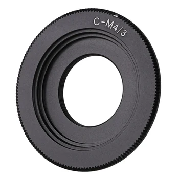 

Black C Mount Lens For Micro 4/3 Adapter E-P1 E-P2 E-P3 G1 GF1 GH1 G2 GF2 GH2 G3 GF3 C-M4/3