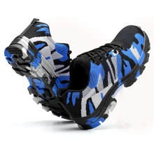 XZMDH/Лидер продаж; Прямая поставка; мужские и женские защитные ботинки; уличная дышащая мужская обувь; защищенные от проколов рабочие кроссовки