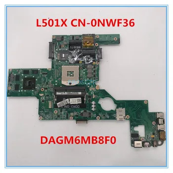 

High quality For L501X Laptop motherboard CN-0NWF36 0NWF36 NWF36 DAGM6MB8F0 GT435M 2G 100% working well
