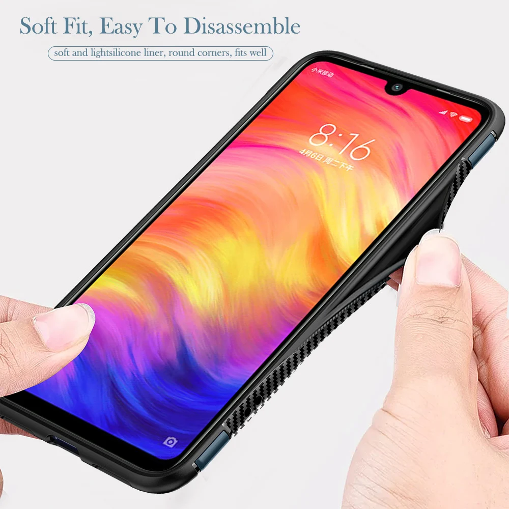 Чехол для Xiaomi Redmi 4A 4X 7 5 Plus 6A 6 3 K20 Note Pro автомобильный Магнитный чехол 5A