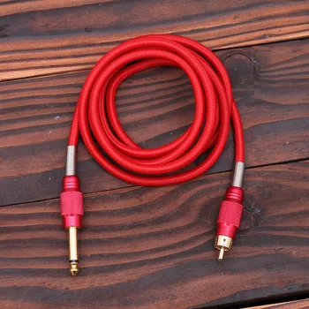 

Latest Silicone Tattoo Machine Clip Cord 6 Feet Length (Approx. 180cm) Thickness: Approx 6mm High Quality 100% Soft Silico