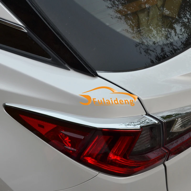 4 шт. для Lexus RX350 450h- ABS хром задний фонарь для бровей крышка отделка автомобиля Стайлинг Аксессуары