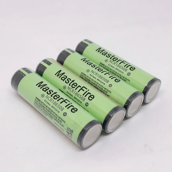 MasterFire 10 шт./лот, защищенная Оригинальная 18650 NCR18650B 3,7 V 3400mAh литиевая аккумуляторная батарея для Panasonic с печатной платой